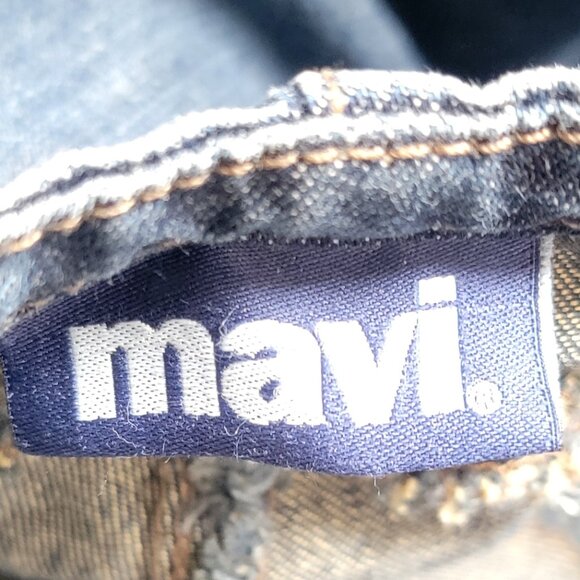 Mavi GRACE Bootleg Flare Jeans No Waistband HTF - Picture 2 of 8